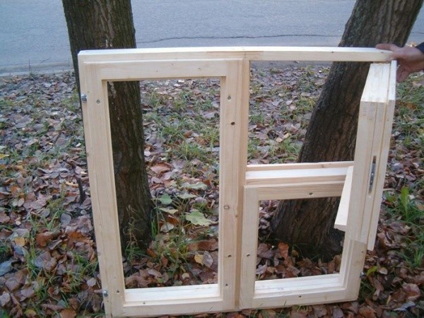 Как сделать окно из дерева